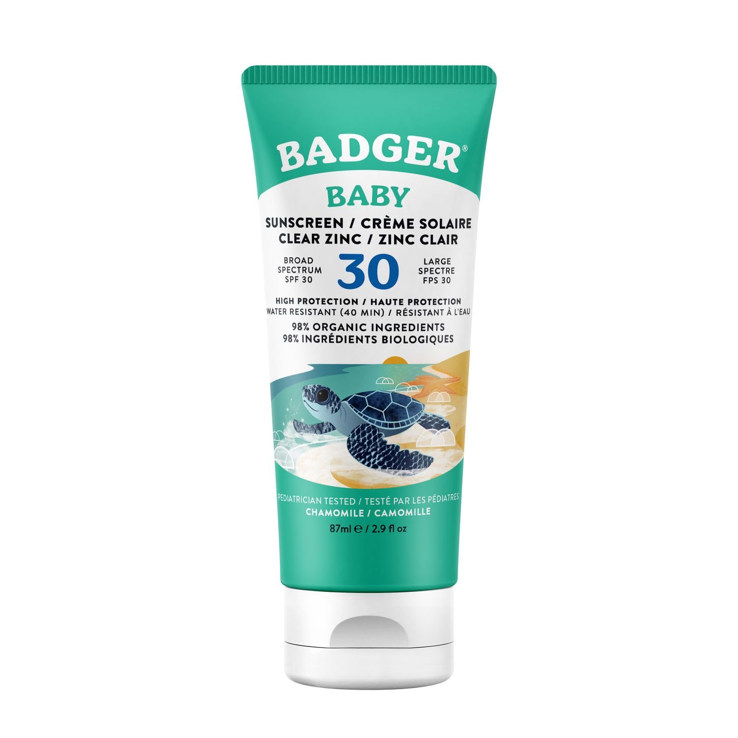 Badger Sunscreen Cream Baby